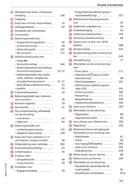 2020 Audi Q5 Owner's Manual | Dutch