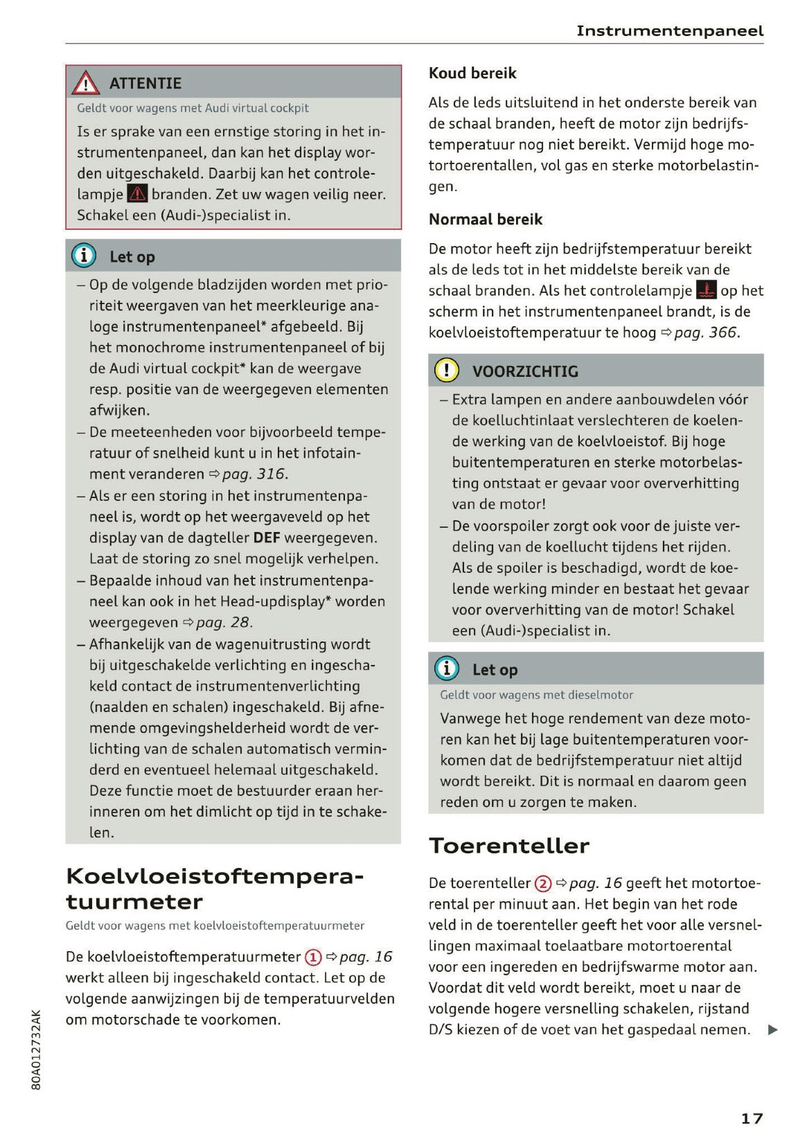 2020 Audi Q5 Owner's Manual | Dutch