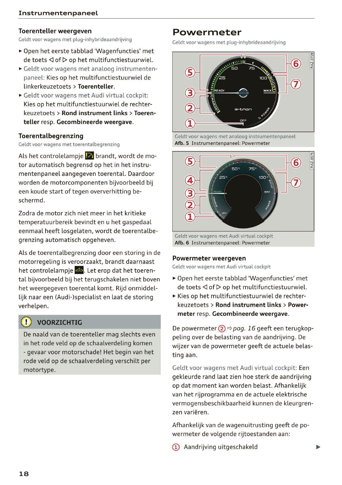 2020 Audi Q5 Owner's Manual | Dutch