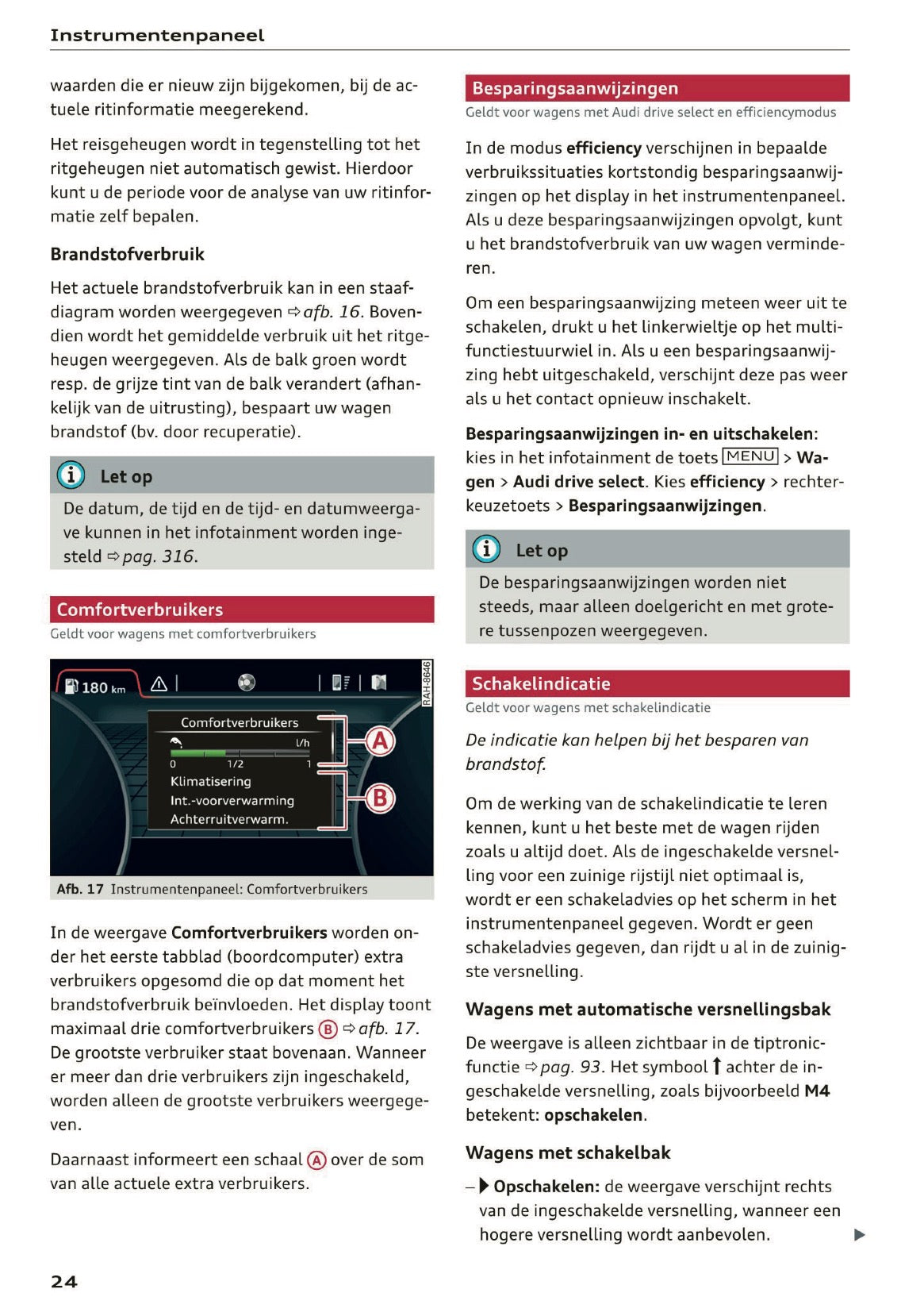 2020 Audi Q5 Owner's Manual | Dutch