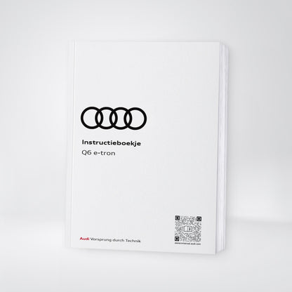2025 Audi Q6 e-tron Owner's Manual | Dutch