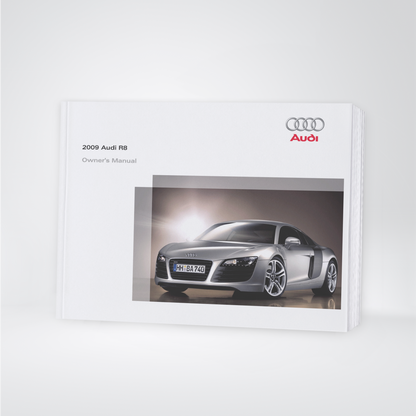 2009 Audi R8 Owner's Manual | English