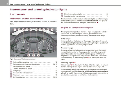 2009 Audi R8 Owner's Manual | English