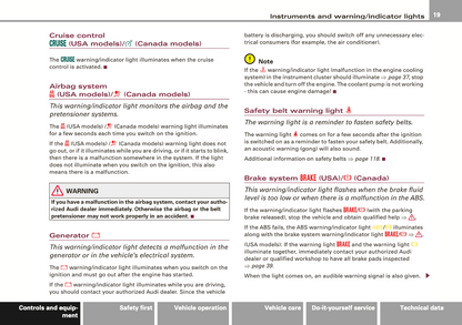 2009 Audi R8 Owner's Manual | English