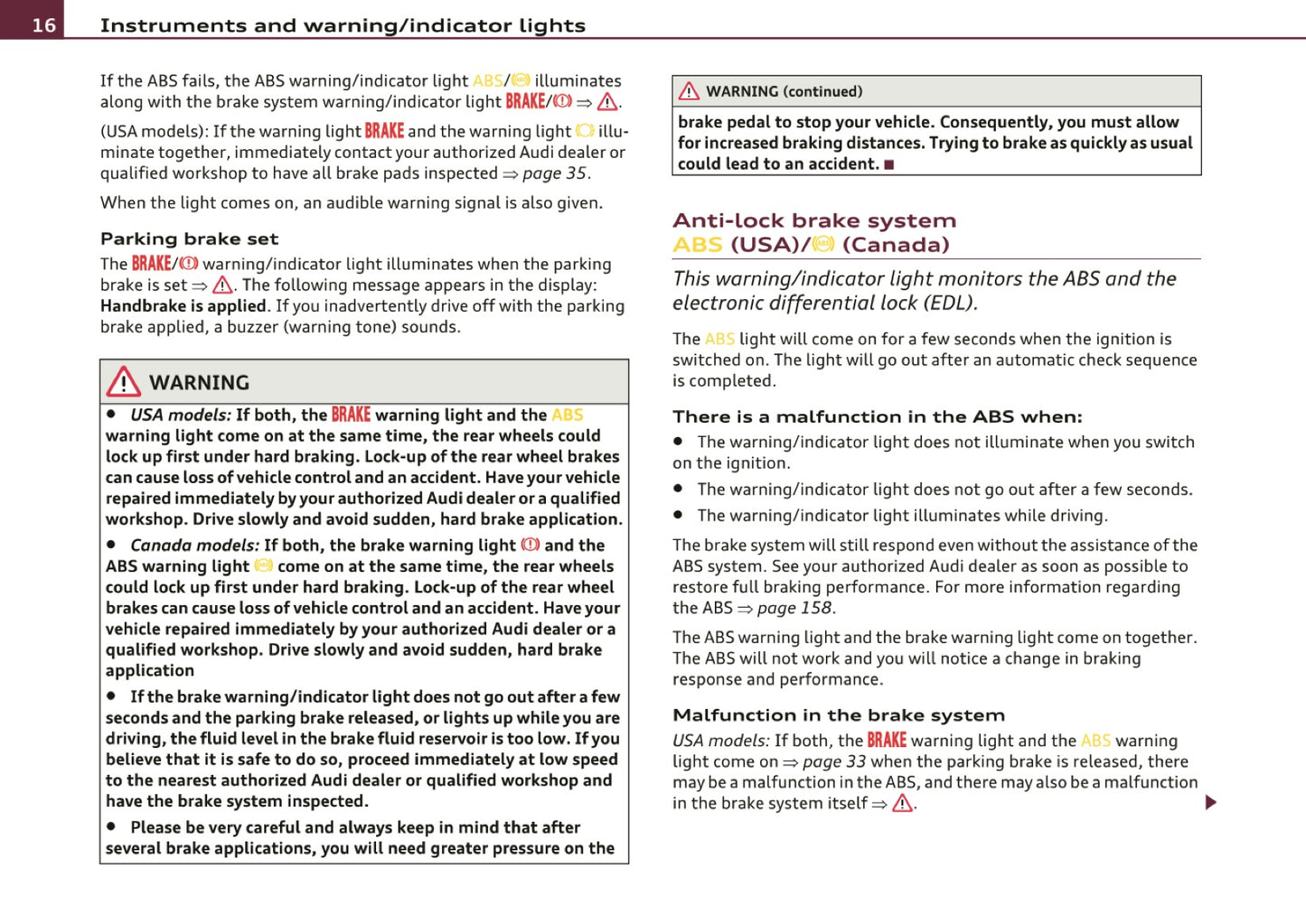 2010 Audi R8 Owner's Manual | English US