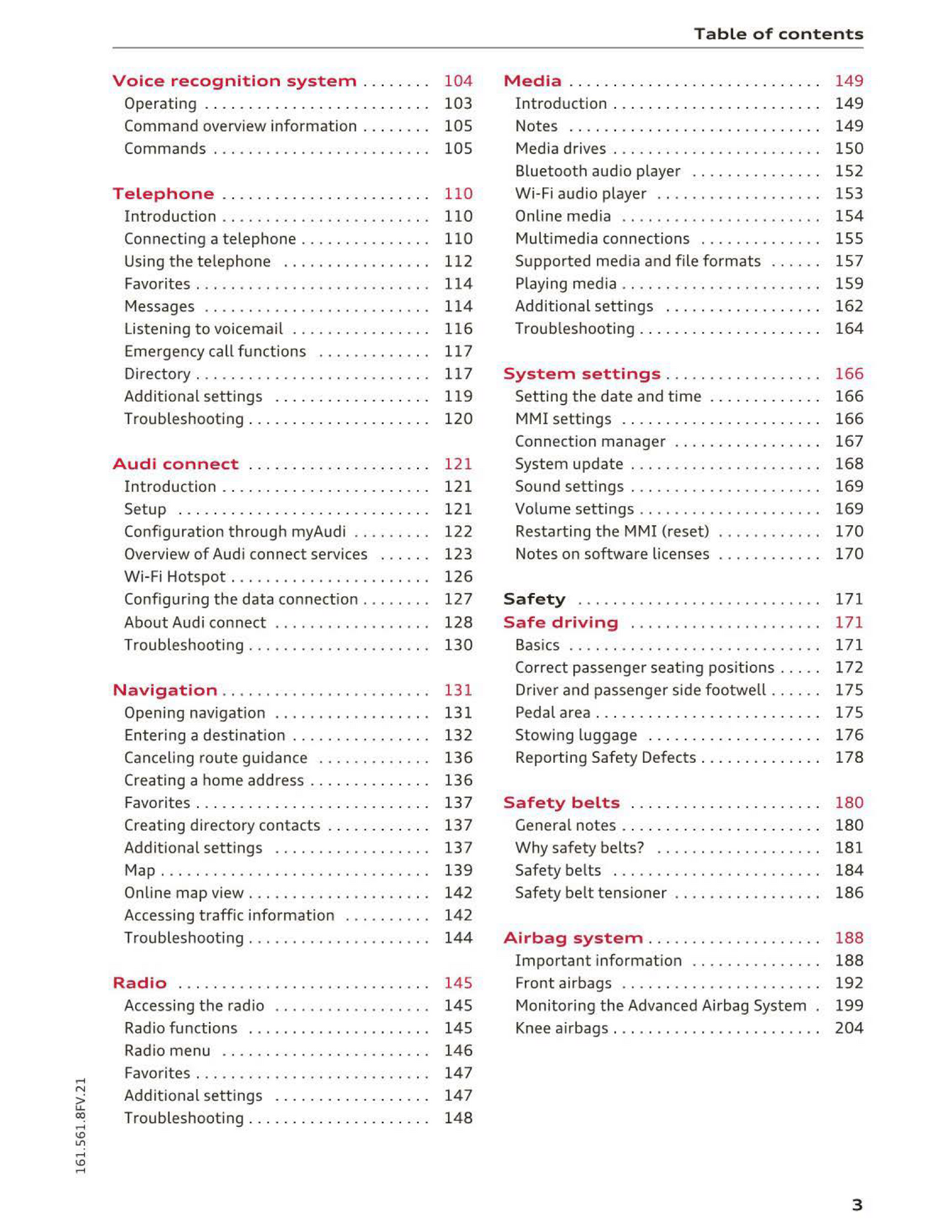 2016 Audi TT/TT Coupe Owner's Manual | English