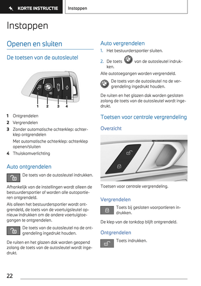 2023 BMW 1 Series Owner's Manual | Dutch