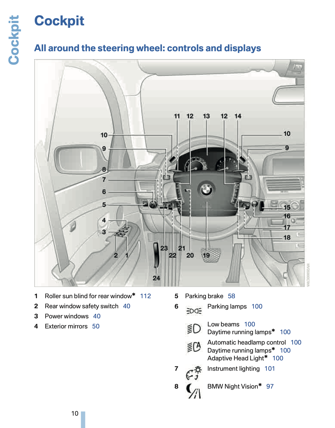 2008 BMW 7 Series Owner's Manual | English