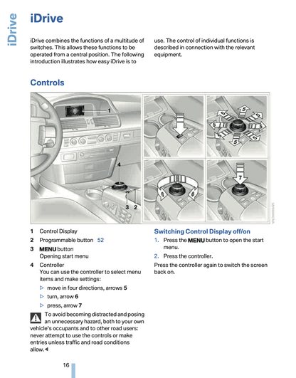 2008 BMW 7 Series Owner's Manual | English