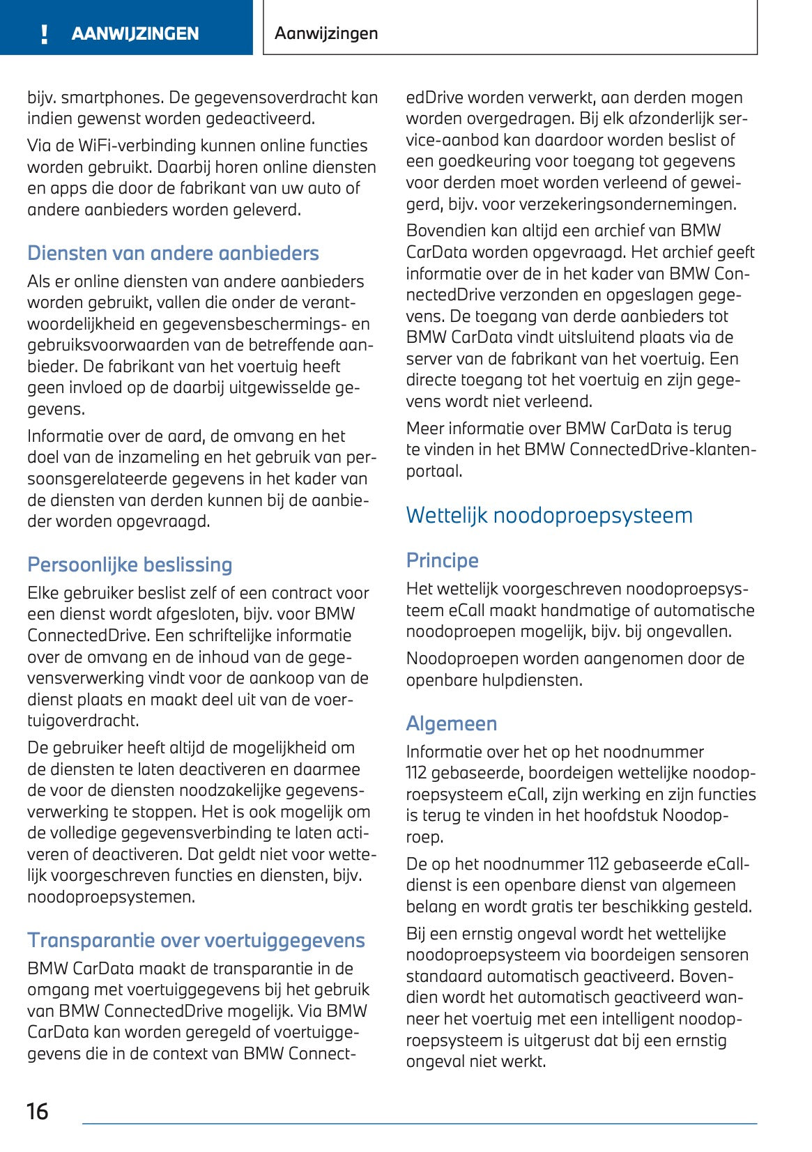 2023-2024 BMW X1 Plug-in-Hybrid Owner's Manual | Dutch