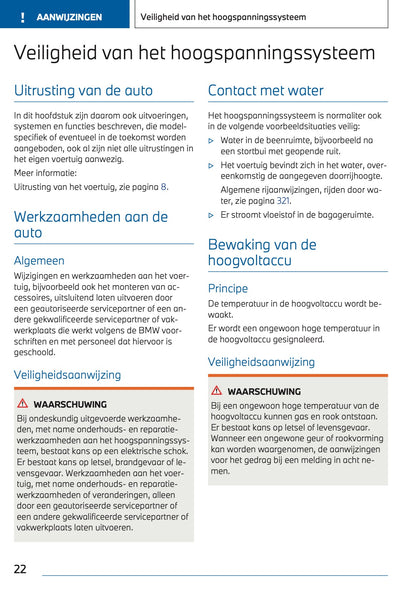 2023-2024 BMW X1 Plug-in-Hybrid Owner's Manual | Dutch