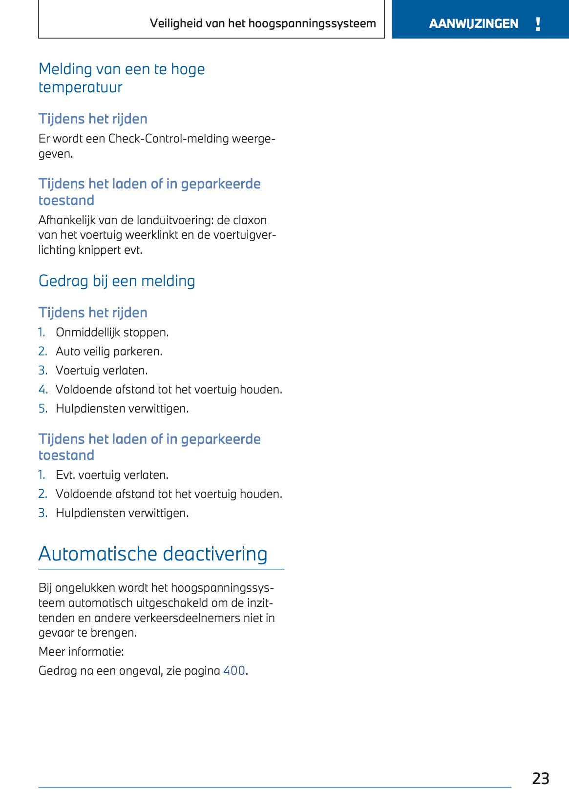 2023-2024 BMW X1 Plug-in-Hybrid Owner's Manual | Dutch