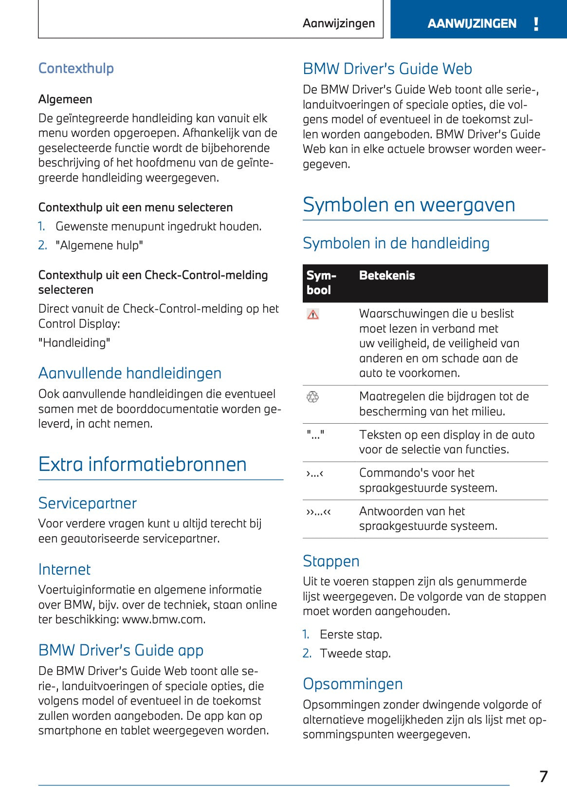 2023-2024 BMW X1 Plug-in-Hybrid Owner's Manual | Dutch