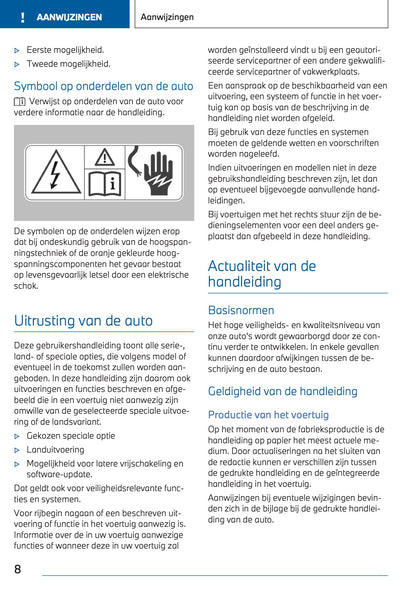 2023-2024 BMW X1 Plug-in-Hybrid Owner's Manual | Dutch