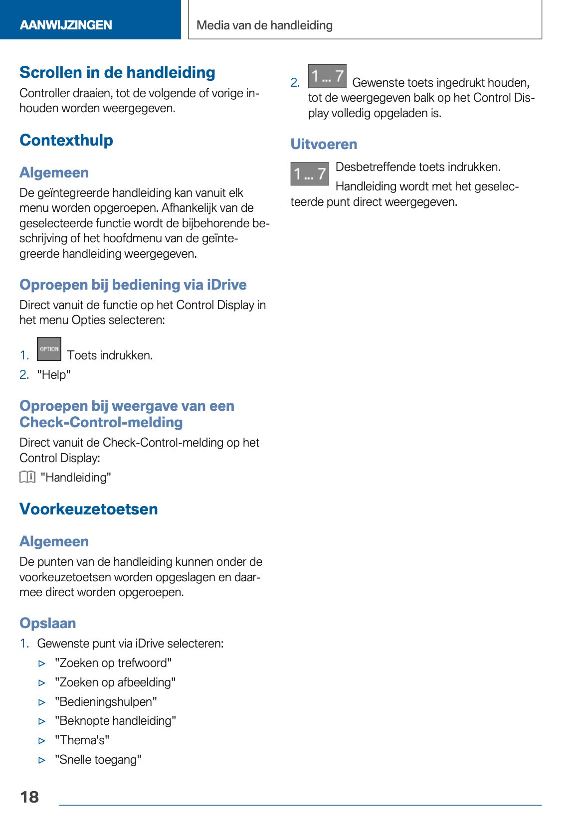 2020-2021 BMW X3 Owner's Manual | Dutch