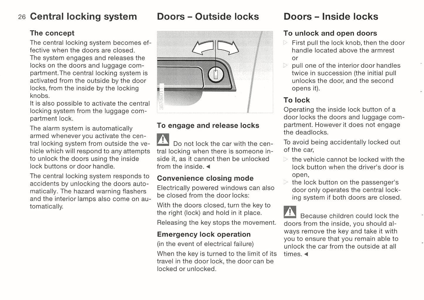 1996 BMW Z3 Owner's Manual | English