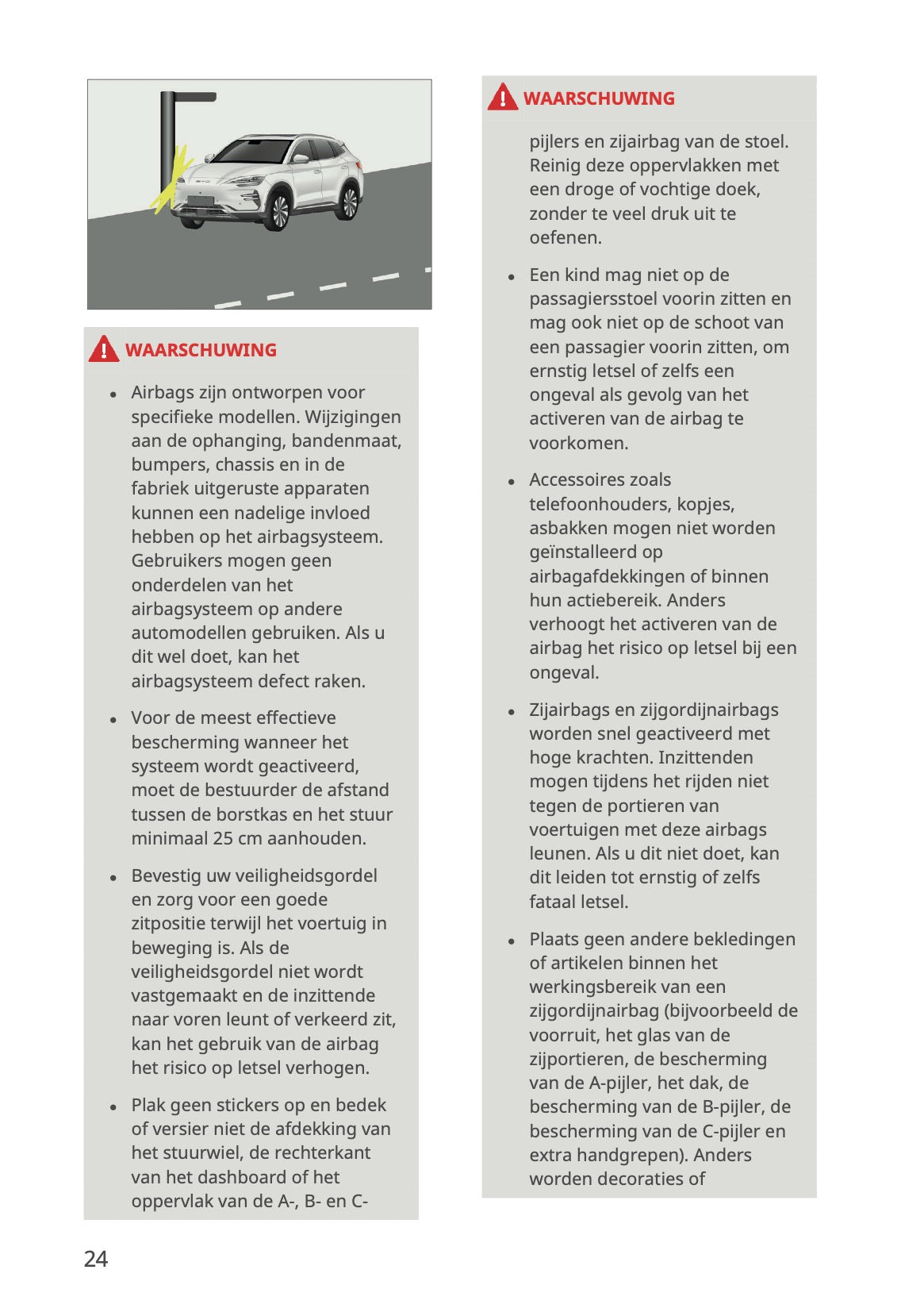 2023-2026 BYD Seal U EV Owner's Manual | Dutch