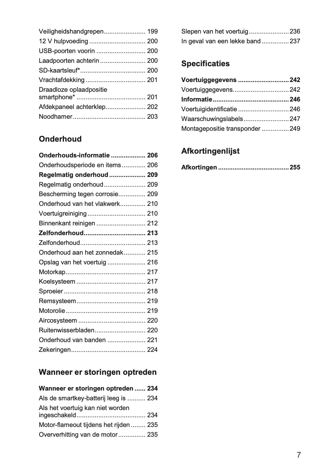 2024-2026 BYD SEAL U DM-i Owner's Manual | Dutch