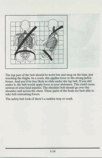 1995 Cadillac Fleetwood Owner's Manual | English