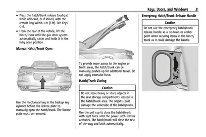 2021 Chevrolet Corvette Owner's Manual | English US