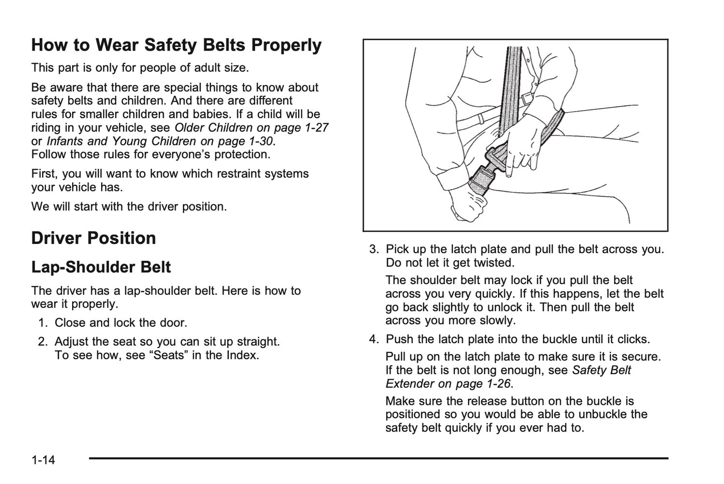 2005 Chevrolet Kodiak Owner's Manual | English US