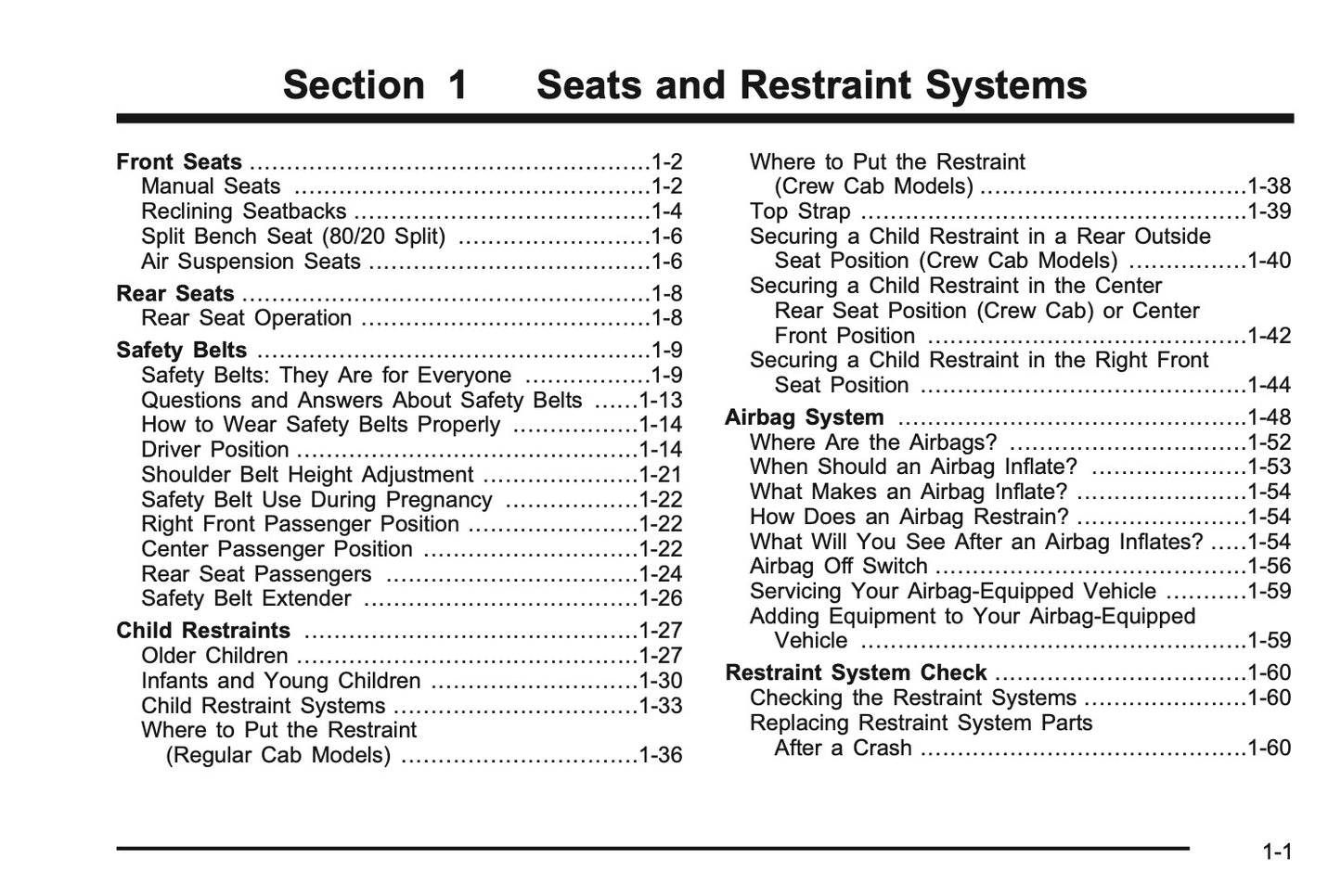 2005 Chevrolet Kodiak Owner's Manual | English US