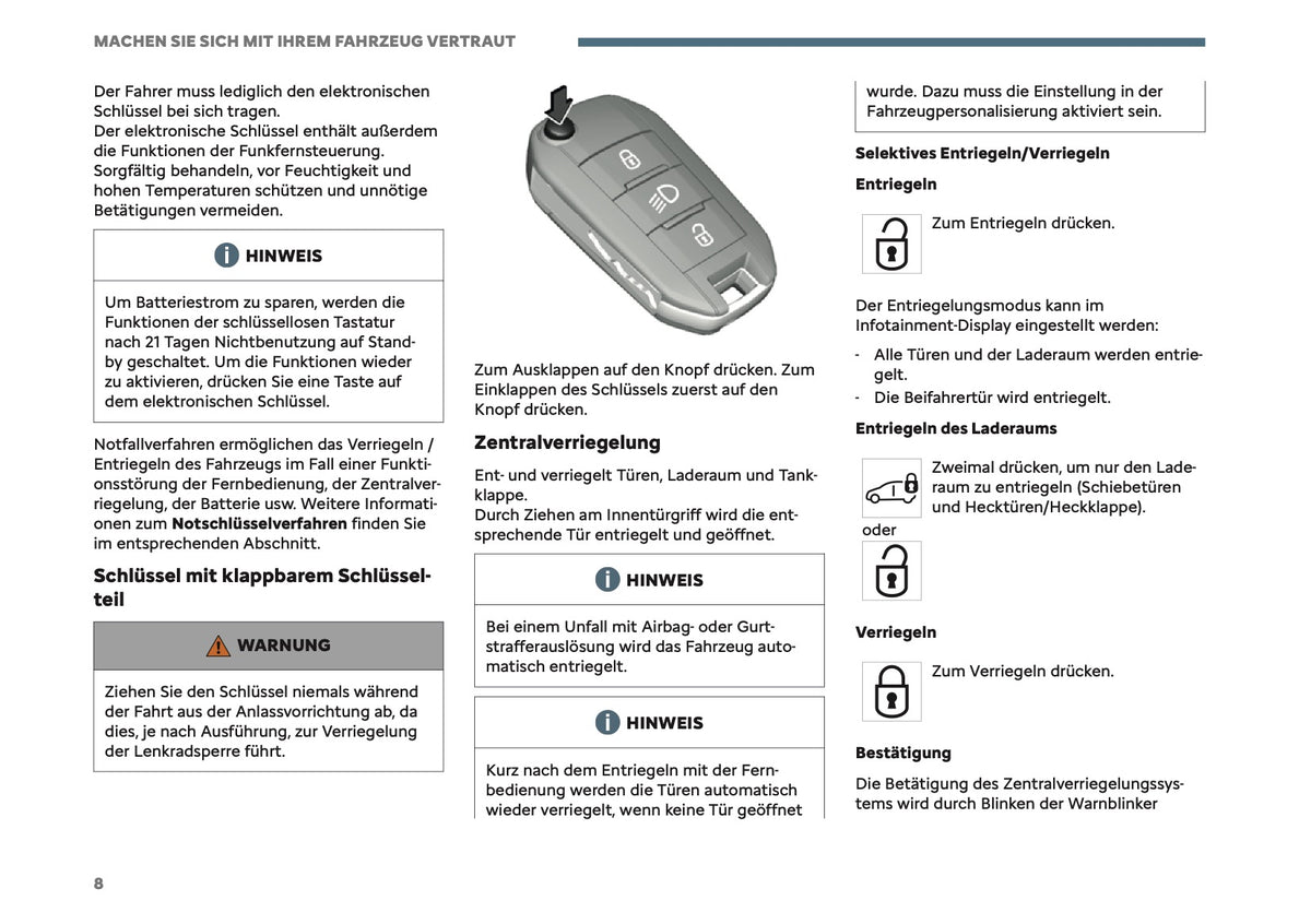 2026 Citroën Berlingo Owner's Manual | German