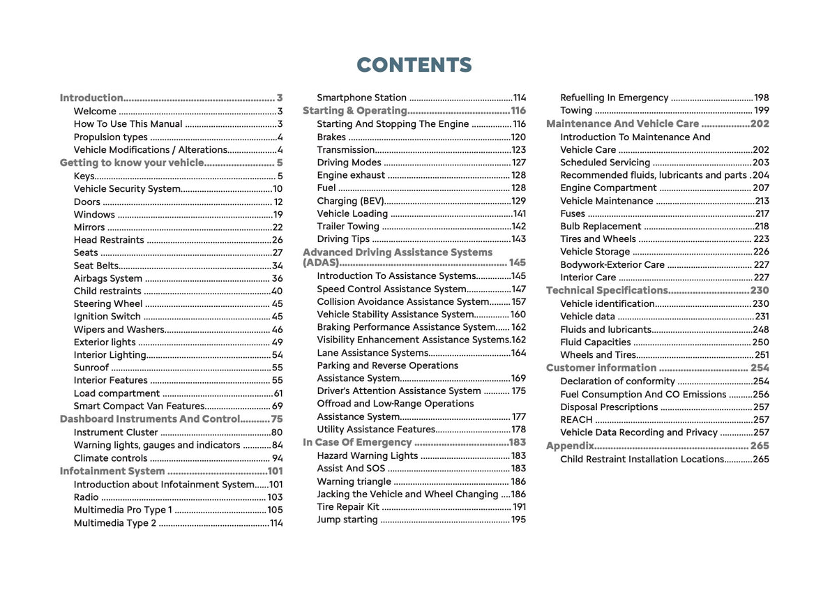 2026 Citroën Berlingo Owner's Manual | English