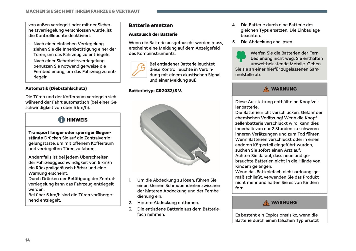 2026 Citroën C3 Aircross Owner's Manual | German