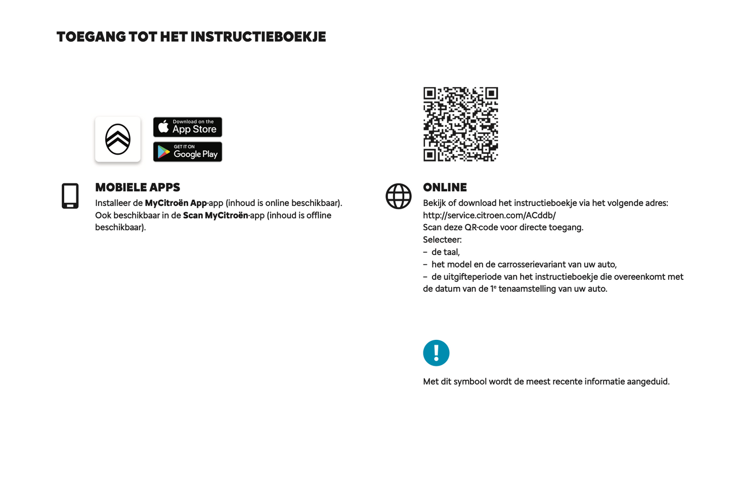 2024 Citroën C3 Aircross Owner's Manual | Dutch