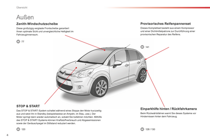 2014-2015 Citroën C3 Owner's Manual | German