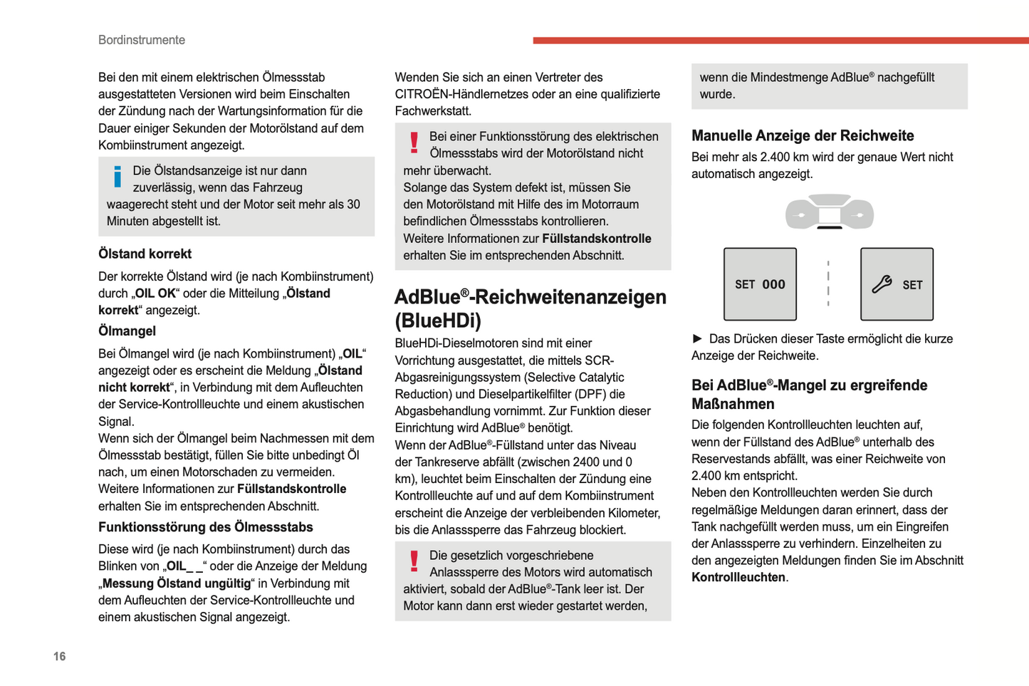 2022-2024 Citroen C3 Manuel du propriétaire | Allemand