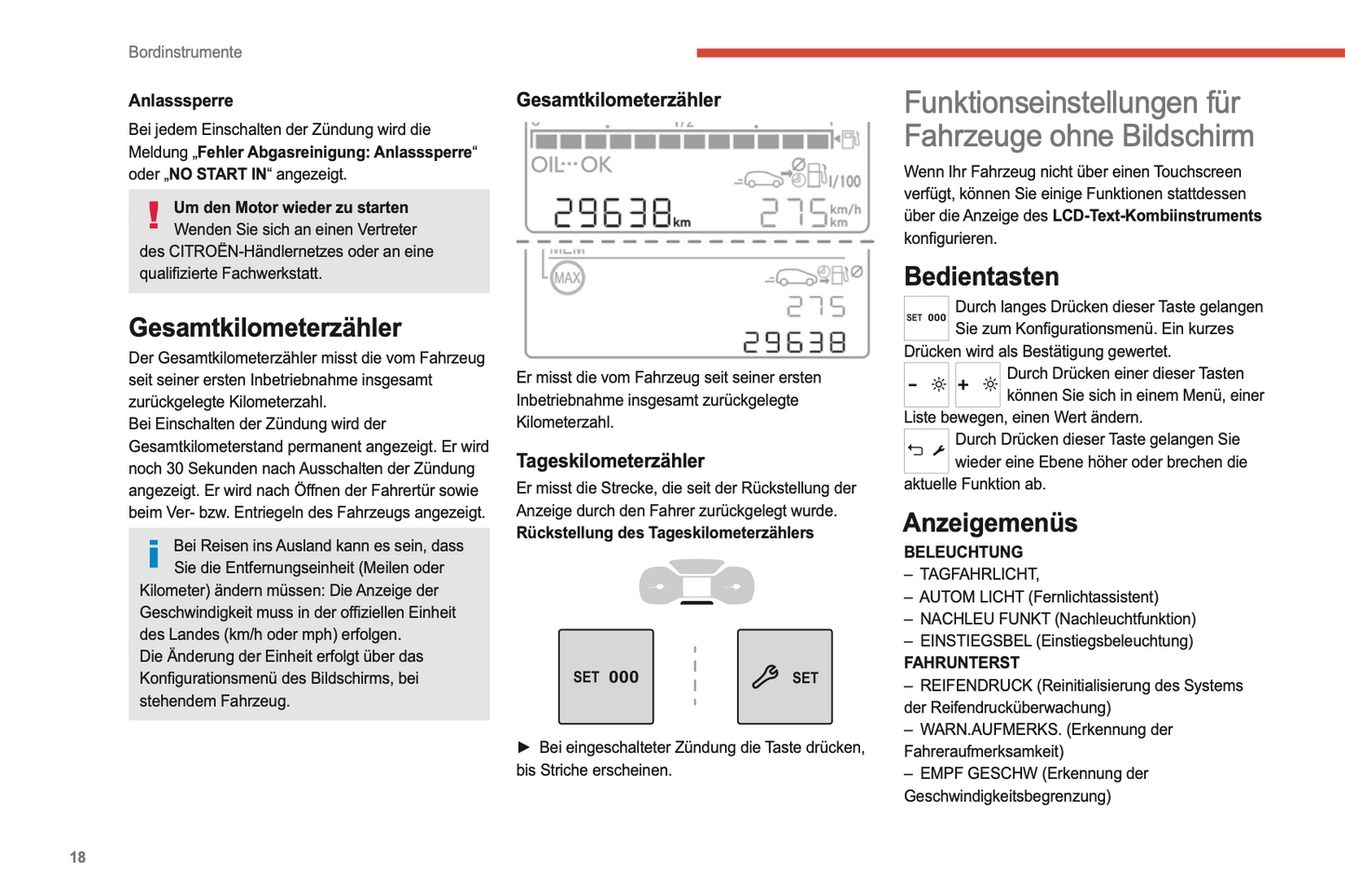 2022-2024 Citroen C3 Manuel du propriétaire | Allemand