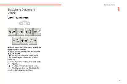 2022-2024 Citroën C3 Owner's Manual | German