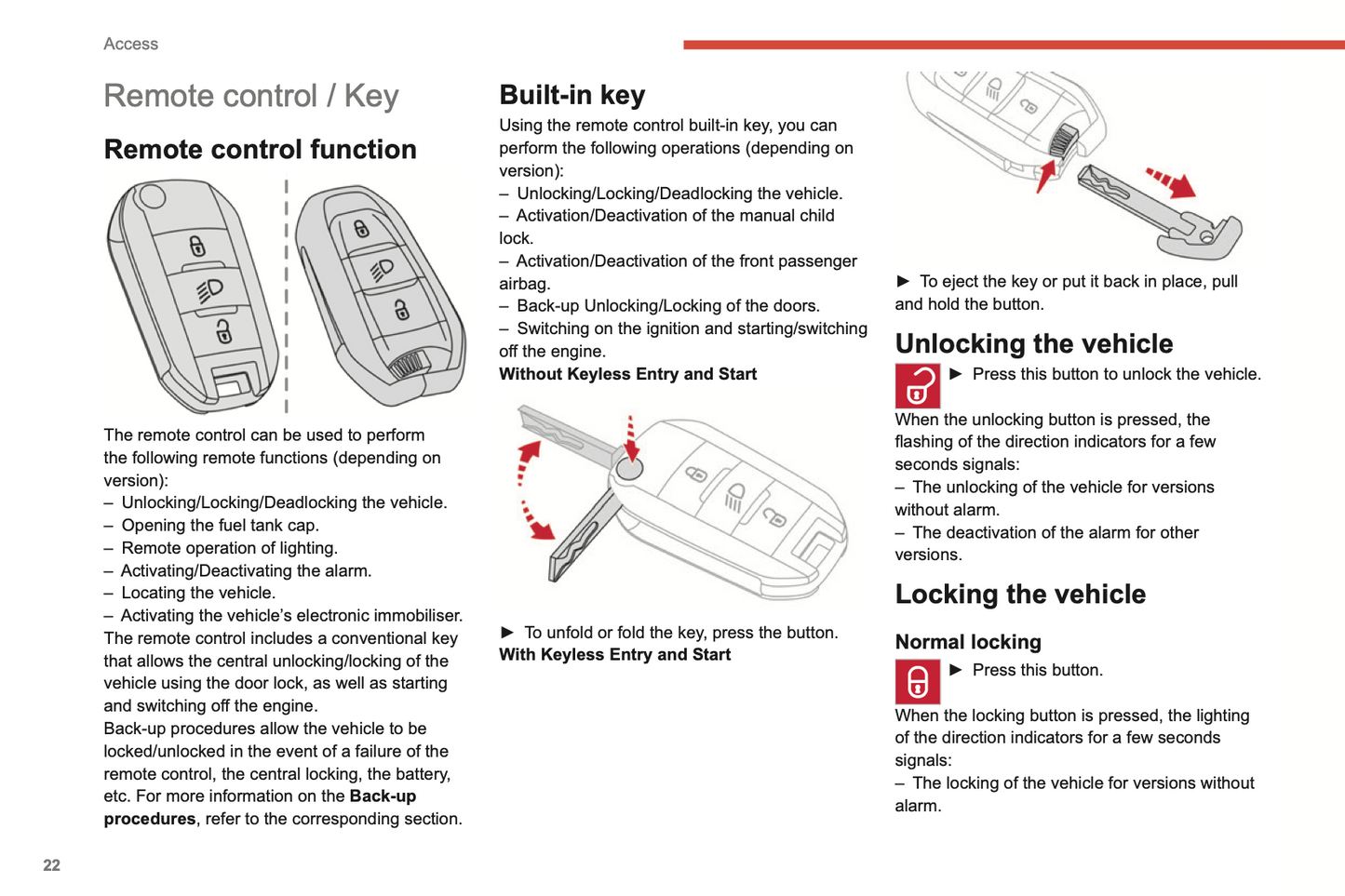 2022-2024 Citroën C3 Owner's Manual | English