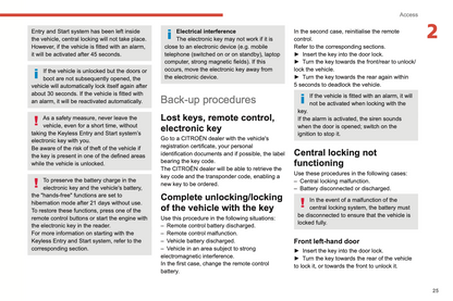 2022-2024 Citroën C3 Owner's Manual | English