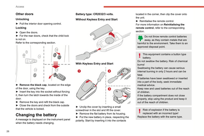 2022-2024 Citroën C3 Owner's Manual | English