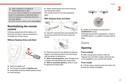 2022-2024 Citroën C3 Owner's Manual | English