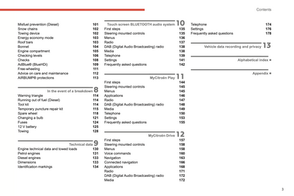 2022-2024 Citroën C3 Owner's Manual | English