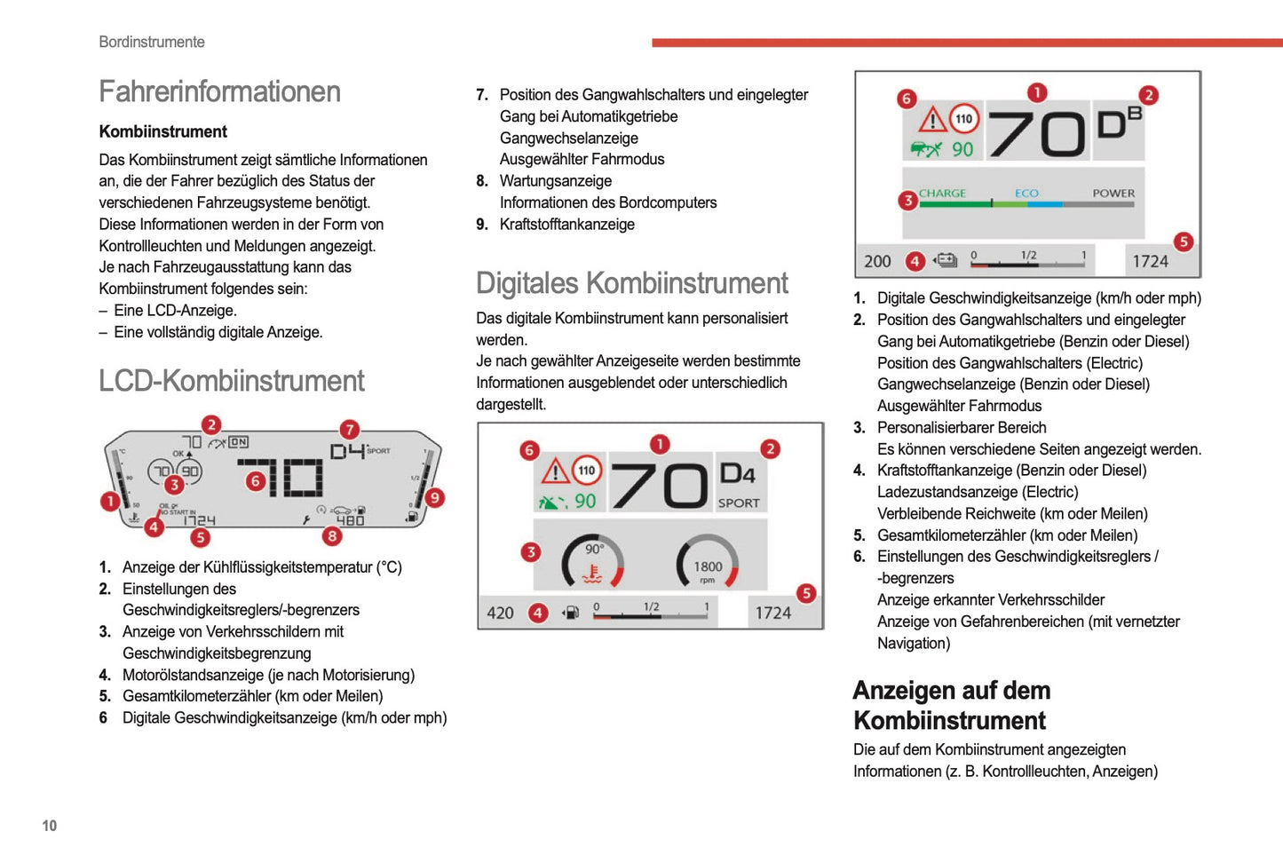 2022-2024 Citroën C4/C4 X Owner's Manual | German