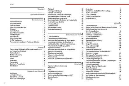 2022-2024 Citroën C4/C4 X Owner's Manual | German