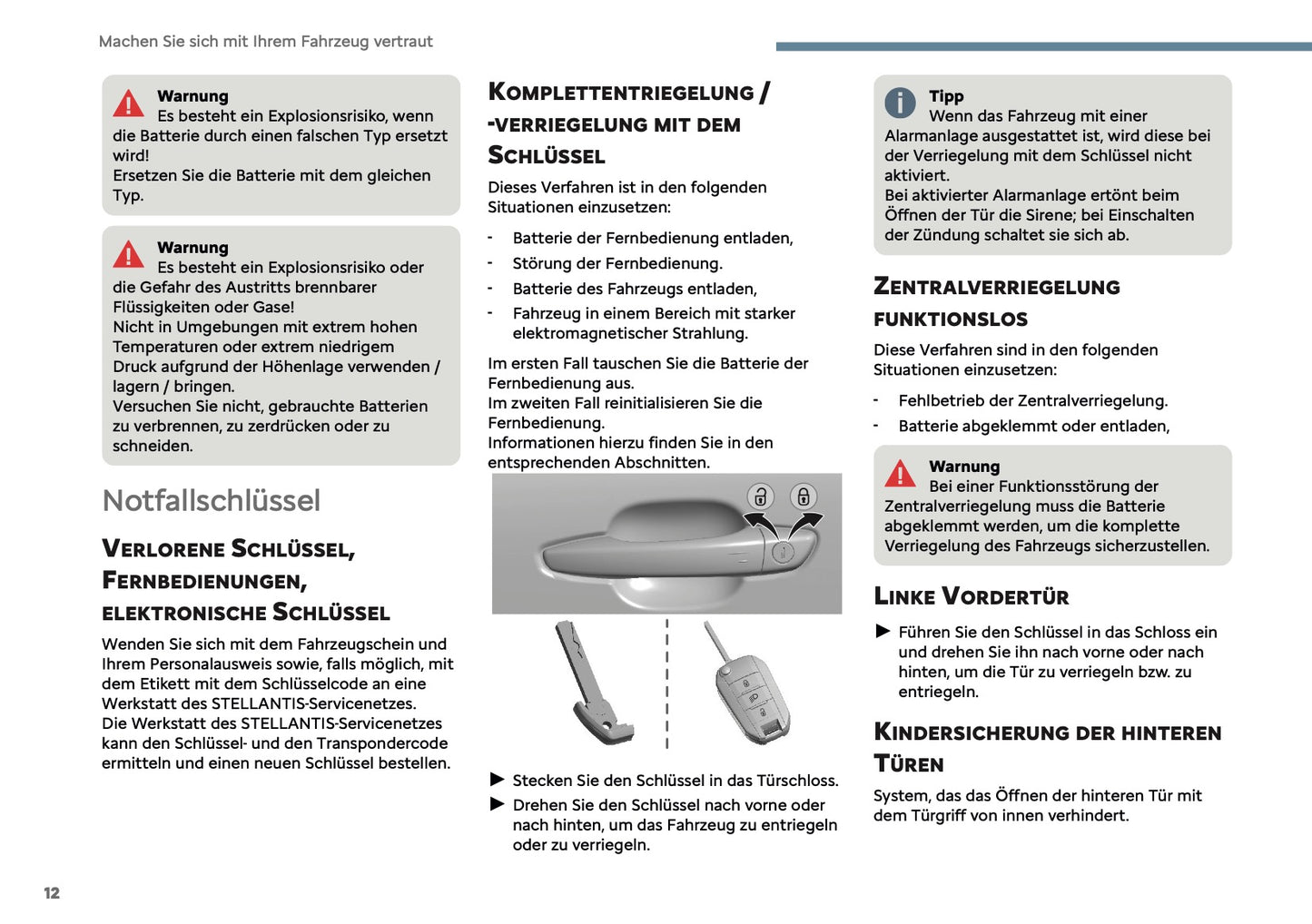 2026 Citroën C4/C4 X Owner's Manual | German