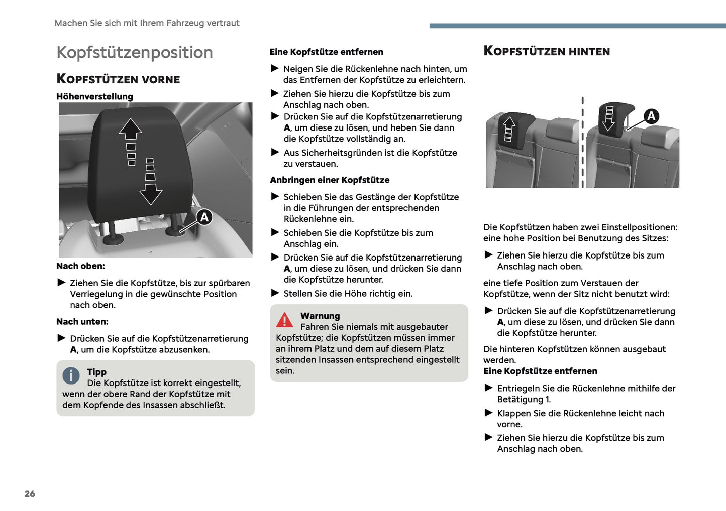 2026 Citroën C4/C4 X Owner's Manual | German
