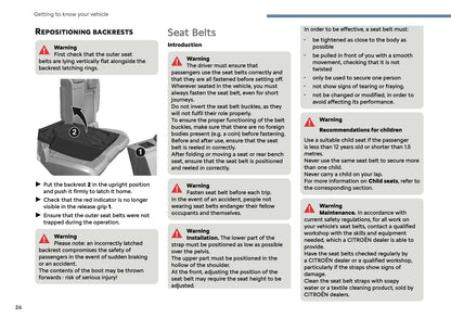 2026 Citroën C4/C4 X Owner's Manual | English