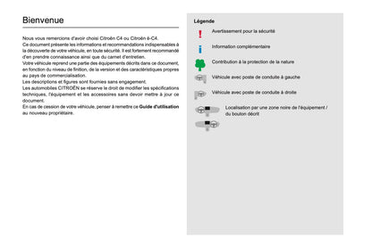 2021-2022 Citroën C4/e-C4 Manuel du propriétaire | Français