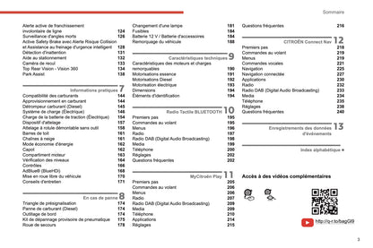 2021-2022 Citroën C4/e-C4 Manuel du propriétaire | Français