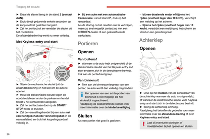 2019-2021 Citroën C4 Cactus Owner's Manual | Dutch