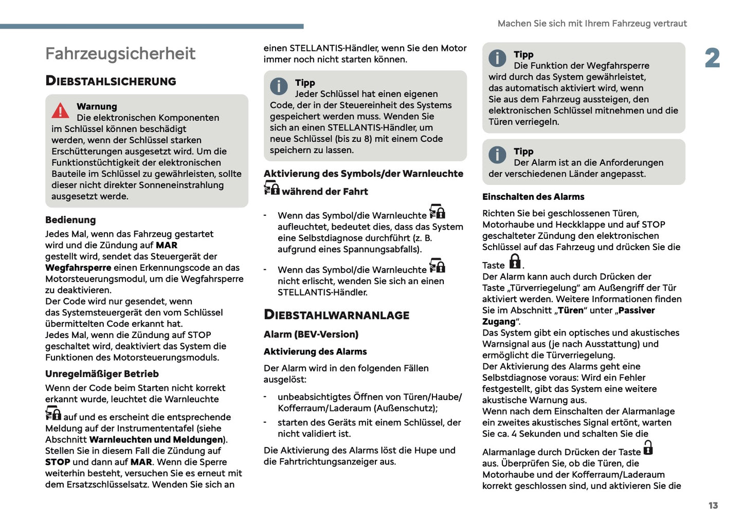 2025-2026 Citroën Jumper/Relay Owner's Manual | German