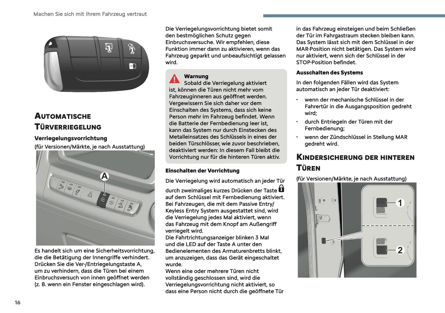 2025-2026 Citroën Jumper/Relay Owner's Manual | German