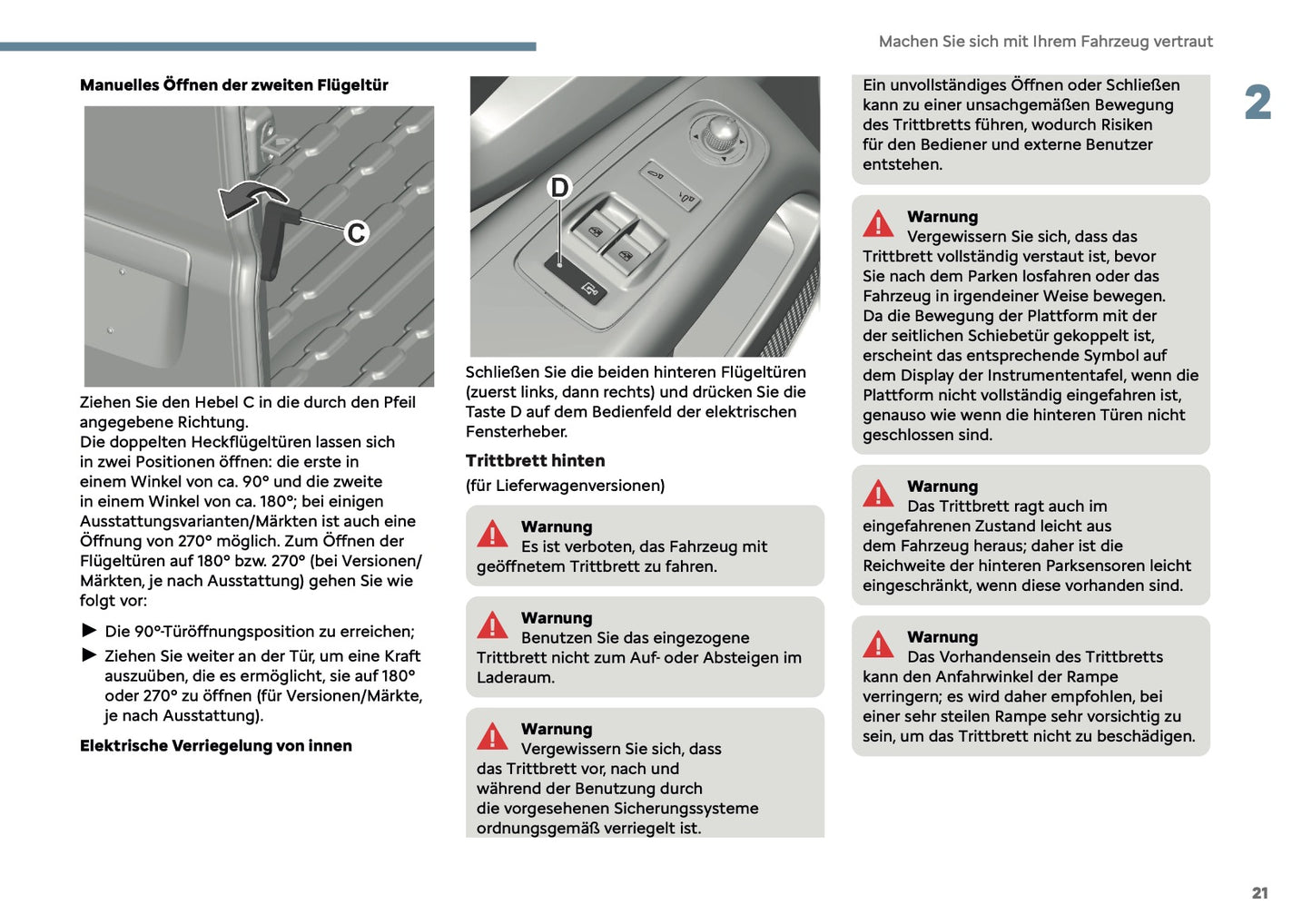 2025-2026 Citroën Jumper/Relay Owner's Manual | German